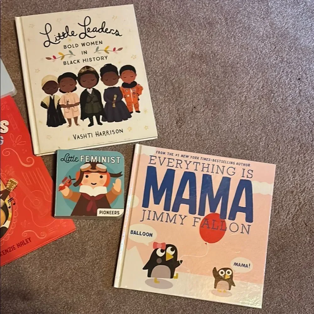 Jimmy Fallon and Dolly Learning books for Interactive Play